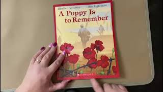 A Poppy Is to Remember