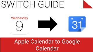 Move iCloud Calendar to Google Calendar