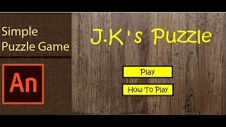 How To Make a Game In Adobe Animate Part 1 | Beginners Tutorial