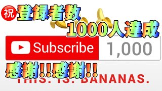 【雑談】祝1000人突破、なんでYoutubeを始めたのか、Youtubeで得たもの、収益について、今後について、まとめて色々お話しします。