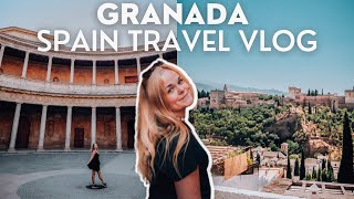 Spain vlog: Granada & Alhambra palace 🏰