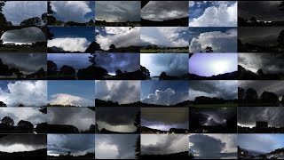 2022 Thunderstorm Time-lapse Compilation