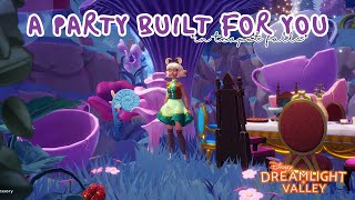 Alice in Wonderland is IN THE VALLEY 🏰 Disney Dreamlight Valley Speed Build