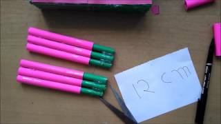 How to Make a Multi Barrel Paper tank or rocket launcher easy way toy for kids story game