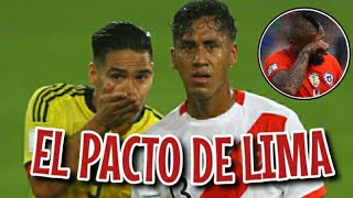 El día que Perú y Colombia arreglaron el empate para dejar a Chile afuera del mundial 2018