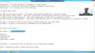 3 - Module Pool Programming - Navigation Between the Screens Part2