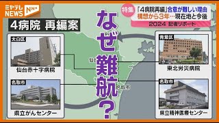 【特集】「４病院再編」なぜここまで難航するのか【2024年振り返り】