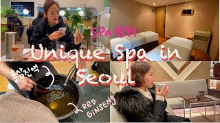 ENG| [신선놀음] 정관장 홍삼 SPA 1899에서  호사롭게 놀기 | 대기업 맛도리 플랜튜드에서 건강한 한끼 식사 | unique spa experience in Seoul