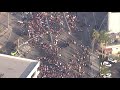 protesters supporting armenia in conflict with azerbaijan march in la abc7