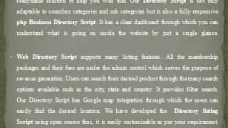 Directory script, php business directory script – i-Netsolution
