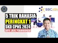 TRIK RAHASIA PERINGKAT 1 SKD | AUTO LOLOS CPNS 2024