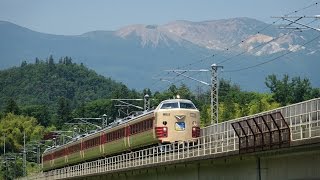 【ラストラン】485系A1・A2編成 国鉄特急色 東北本線、磐越西線、仙山線 (2016/06/18-19)