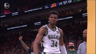 Giannis Antetekounmpo INSANE CLUTCH Alley-Oop Dunk On Chris Paul