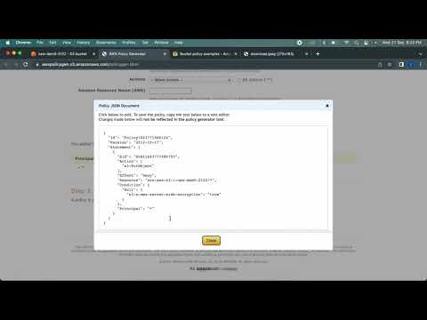 Amazon S3 Bucket Policies Hands On Tutorial | How To Access Or Deny ...