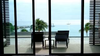 Tour of an Oceanview Suite at the 5 star Nizuc Resort \u0026 Spa in Cancun, Mexico. Filmed in 4k.