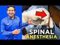 Live Spinal Anesthesia For Child's Surgery