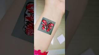 Butterfly 🦋 temporary tattoo sticker #shorts #tattoo #shortvideo