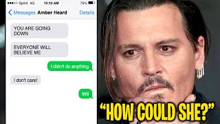 Amber Heard And Johnny Depp Text Messages LEAKED!