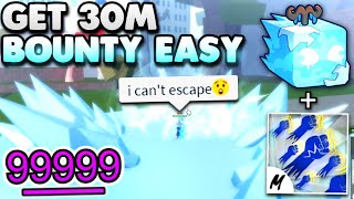 Use This ICE COMBO If You Want FREE BOUNTY... (Blox Fruits)