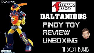 REVIEW -  Daltanious - Mini Action Series 04 - Unboxing - Pinoy