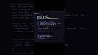 Todo List Modern UI #coding #programmingapp #popular #react  #programminglanguage #code #reactapp