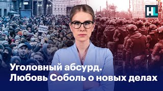 Любовь Соболь об абсурдных уголовных делах за протесты