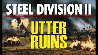 10v10 with FIERCE Close Combat and HUGE CHARGE hit by RAINING ARTILLERY! | Steel Division 2 Gameplay