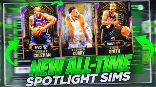 NEW ALL TIME SPOTLIGHT SIMS WITH REWARD GOAT GALAXY OPAL STEPHEN CURRY!!