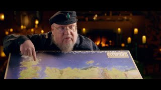 Go to the Map With George R.R. Martin | House of the Dragon (HBO)