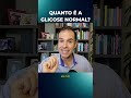 quanto É a glicose normal