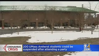 200 UMass Amherst Students Could Be Suspended After Party