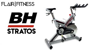 Flair Fitness BH Stratos Indoor Cycle Spin Bike