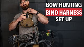 Bow Hunters Bino Harness Set Up | Bow Hunting \u0026 3D Archery