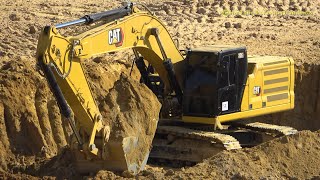 Incredible Power Extreme Digging So fast Loading Dump Truck With Cat 336 Excavator