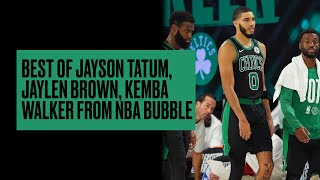 Tatum, Kemba And Jaylen Were A Dangerous Trio In The Bubble