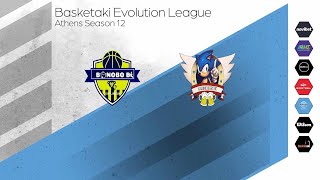 Basketaki The League - Bonobo BC Vs Kasonic Beers (24/01/2025)