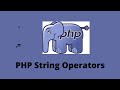 How to join strings and variables in PHP? | String Operations in PHP