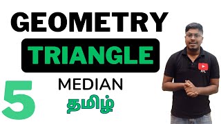 Geometry(Triangle) | Lesson-5 | Median based Questions | Language : Tamil