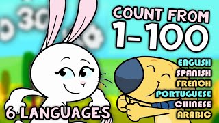 Counting to 100 in 6 Languages