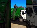 Clip of WM side loader at work on a sunny Friday Afternoon | #shorts #wm #garbagetruck #clip