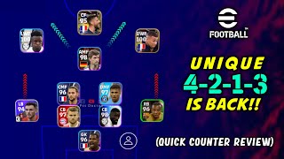 Unique 4-2-1-3 is Back in eFootball 2023 Mobile