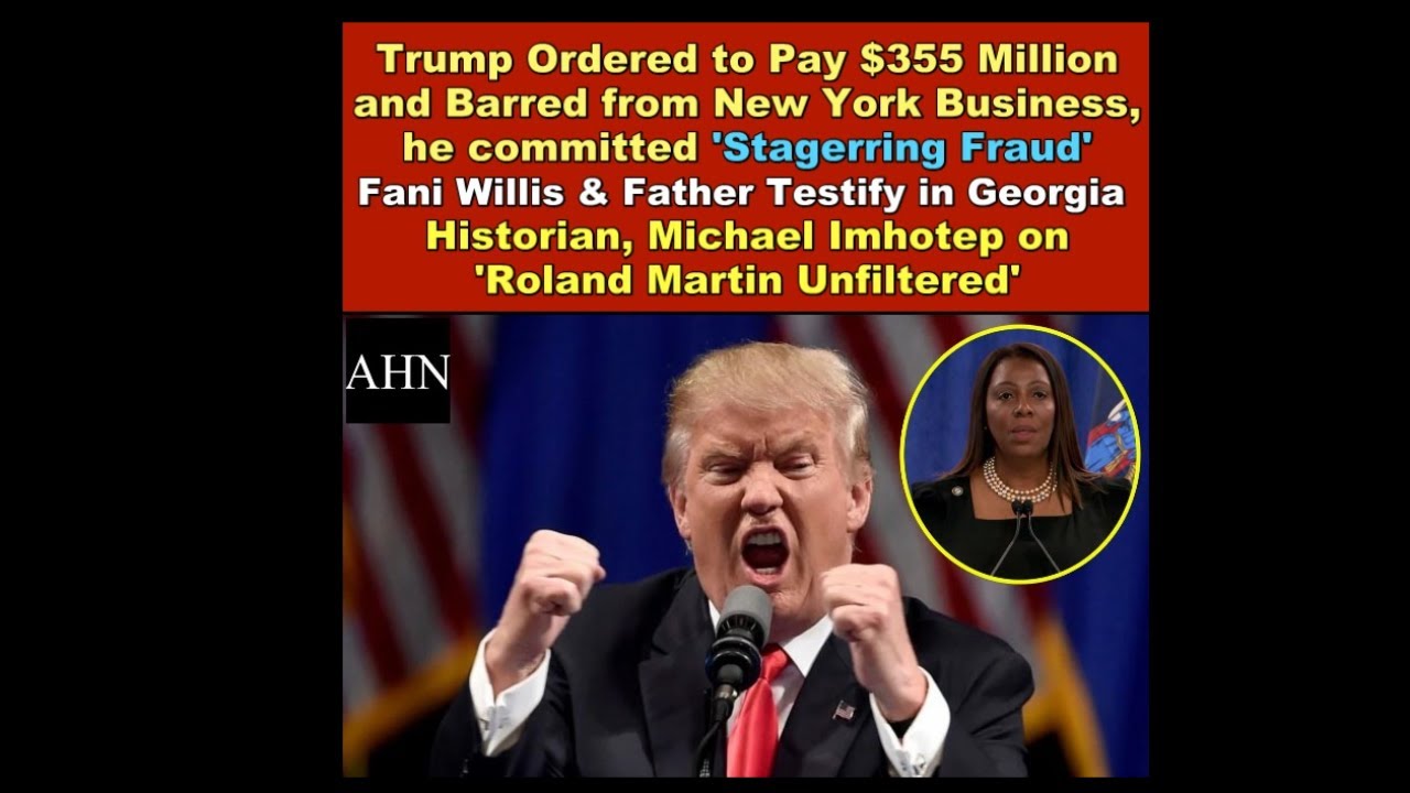 Trump Ordered To Pay $355 Million And Barred From New York Business, He ...