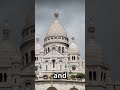 discover the stunning sacré cœur basilica in montmartre paris ⛪✨ triptipdaily travel facts