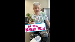 JAK ZROBIĆ DOMOWY KISIEL RABARBAROWY 😃