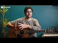 palm muting acoustic guitar with cool strumming guitar lessons for beginners @siffguitar