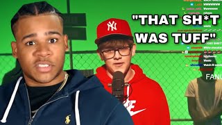 Fanum Reacts To Lil Seeto Thizzler Cypher *SHOCKED* 😳