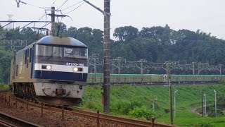 2015/09/20 JR貨物 貨物列車54レ フルコン EF210-165[吹]号機牽引 東海道本線