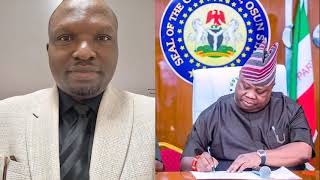 Dr Misbau Àlàmú Lateef (MISLAW) reacts to Governor Ademola Adeleke's Commissioners' list.