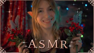 SLOW and GENTLE ASMR ❤️ Elf caresses you with plants 🌿 [✓SUB]