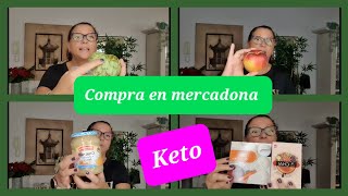 Compra en mercadona, keto